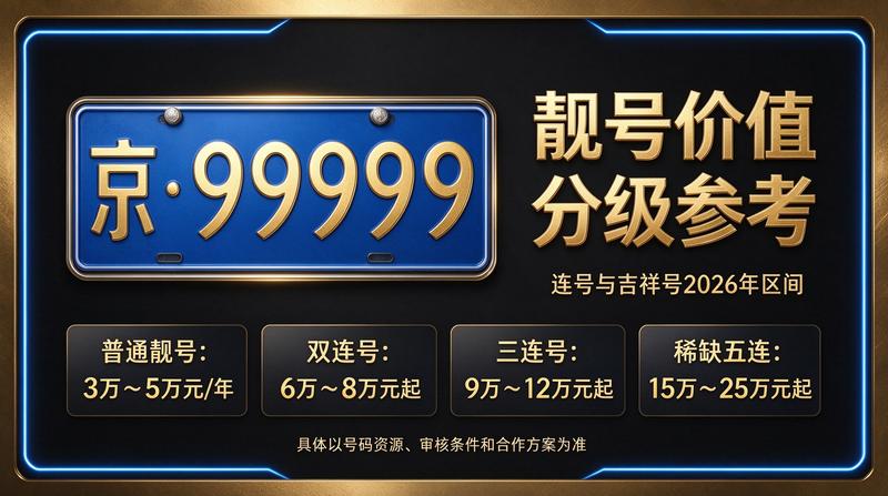 2026年北京京牌照闲置租赁服务展示